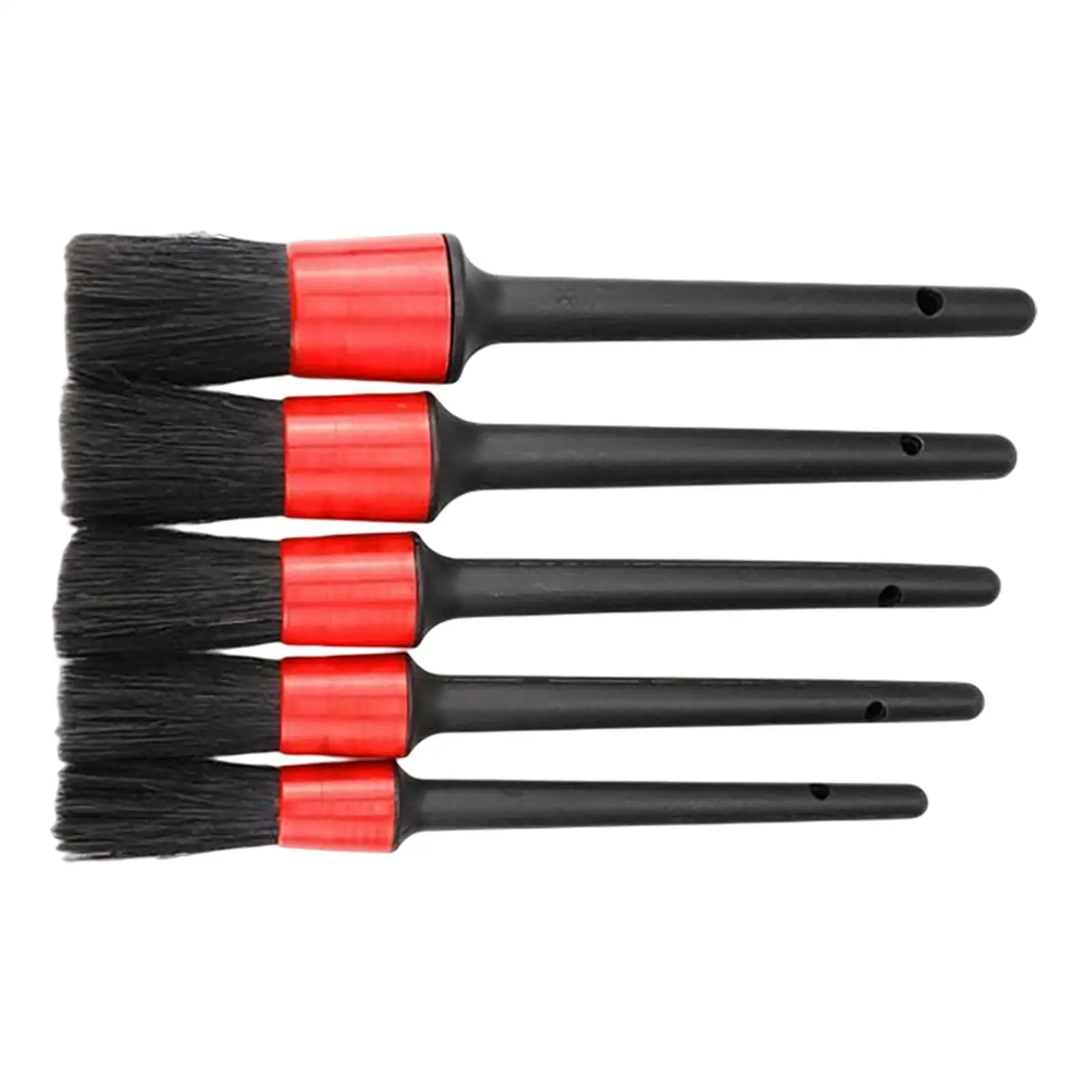 5-Pack Detailing Brush Products Cleaner for Wheel images - 6