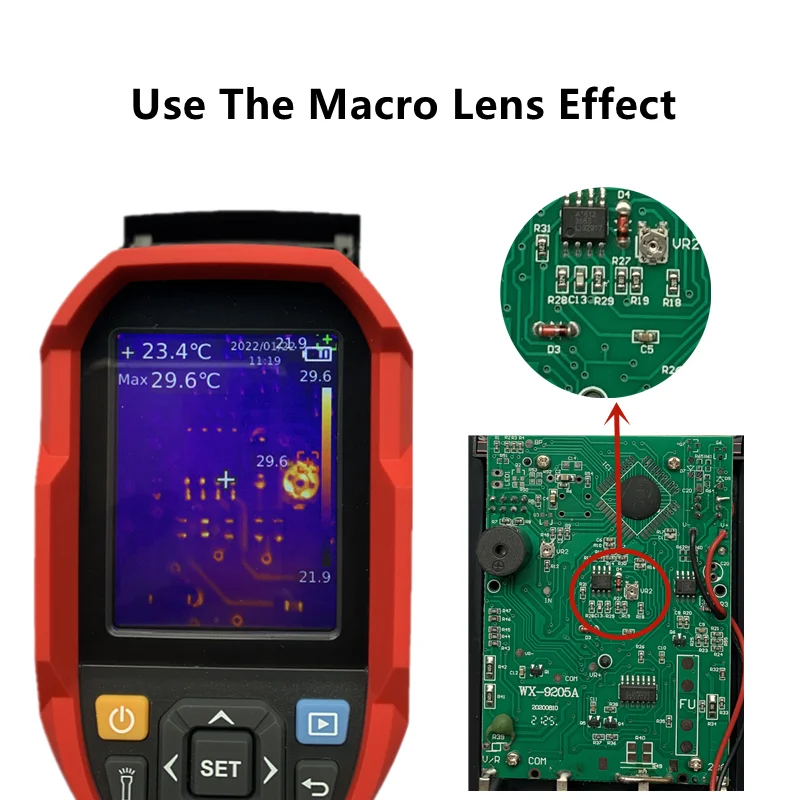 UNI-T Thermal Camera Lens High-Definition Macro For UTi260B UTi85A Imager Accessories，Pcb Phone Computer Repair |