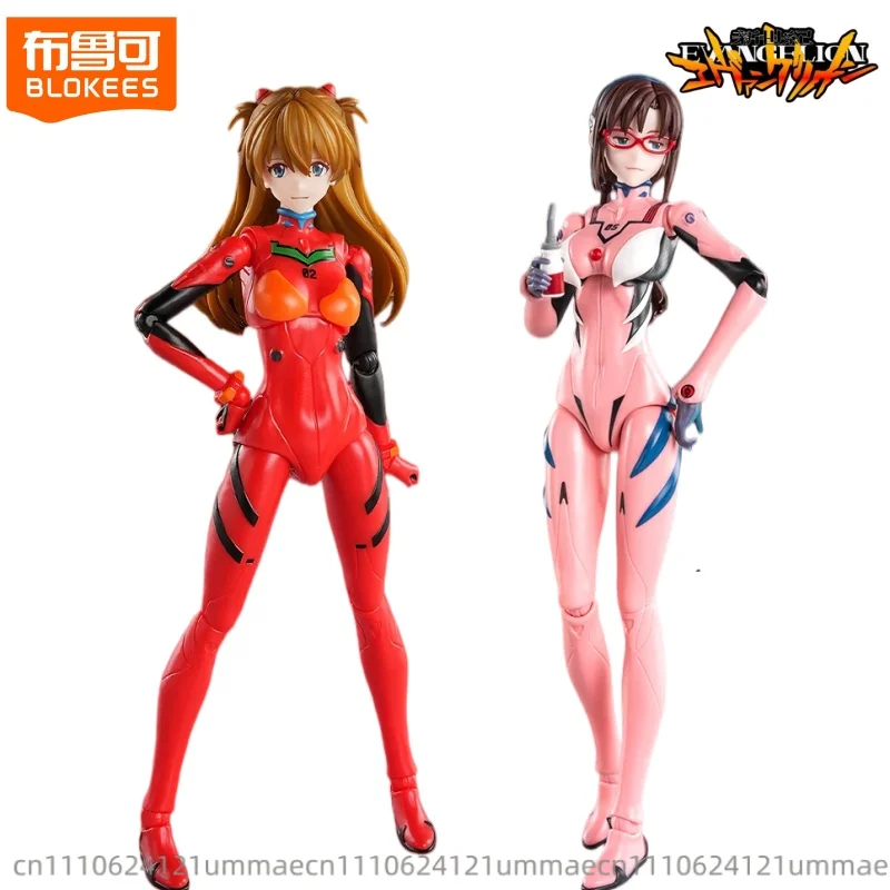 Фото Конструктор BLOKEES Neon Genesis Evangelion: Фантастическое издание, подвижная сборная модель Асука Аянами Рей, игрушка, украшение, подарок №1