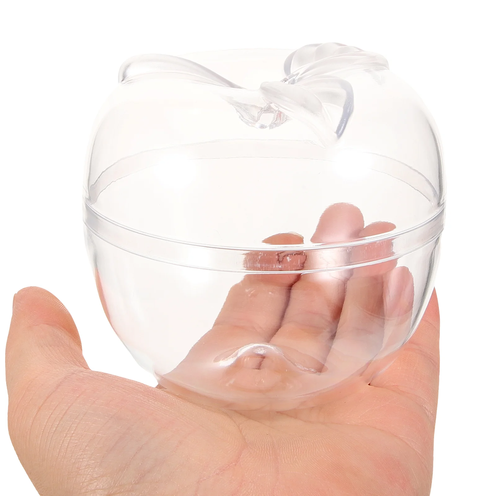 10 шт. коробка для десерта в форме яблока пластиковые контейнеры праздничный