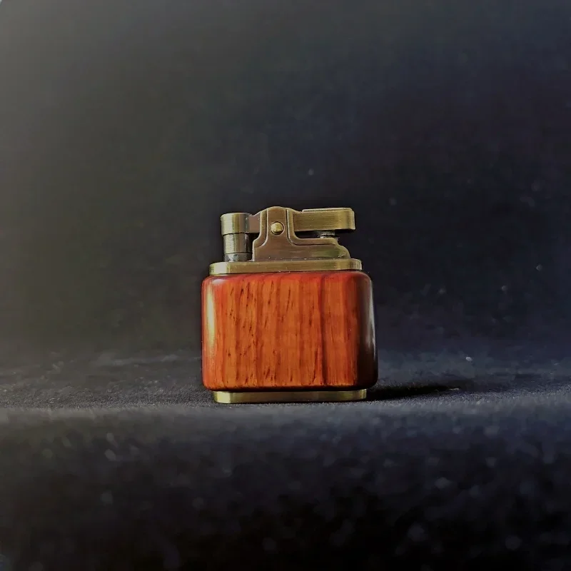 Zorro Ретро стилус механическая зажигалка керосиновая деревянная оболочка