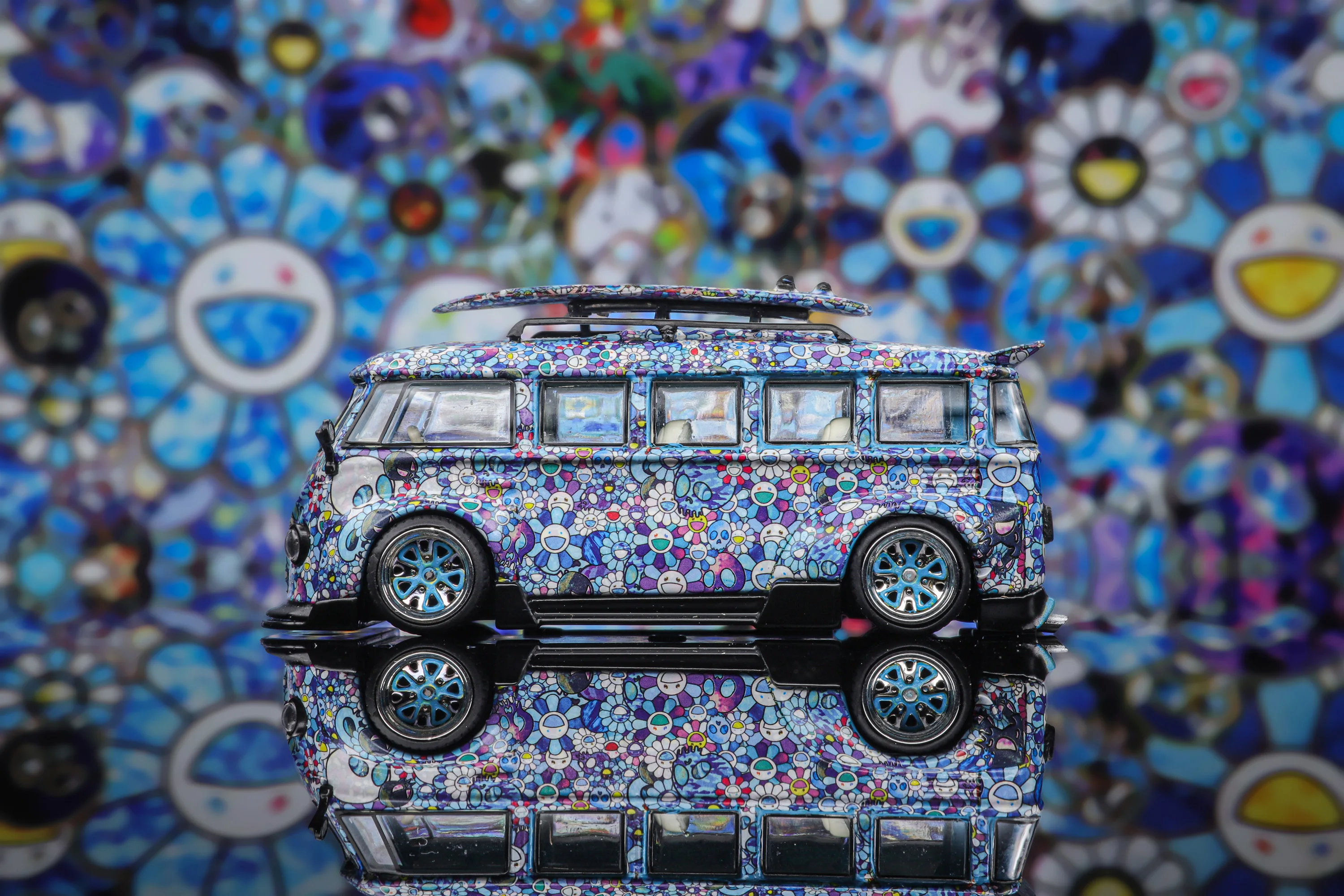 Liberty64 1:64 T1 van Kombi широкоугольный Темный Подсолнух покрытие литая модель