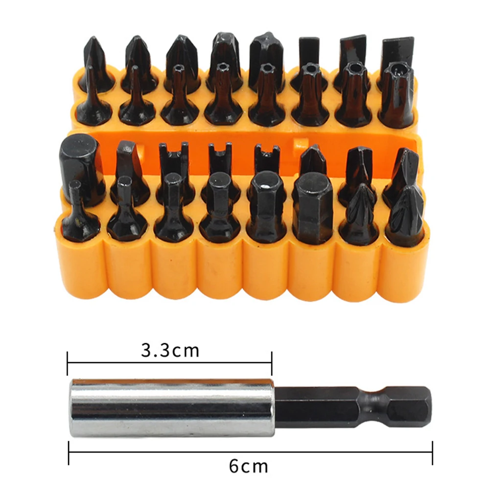 

Combine Efficiency and Durability with our 43pcs Extension Bit Holder Screwdriver Bits Quick Release Socket Adapter Wrench