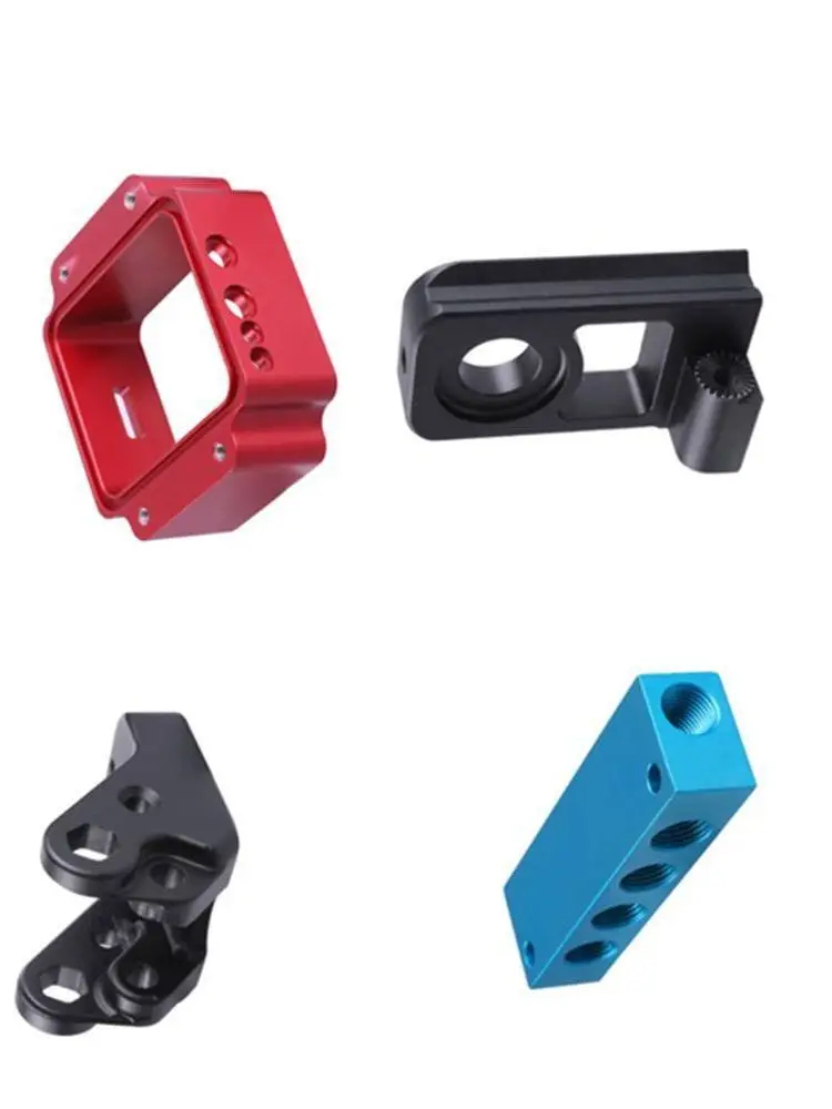 Изготовленные на заказ токарные фрезерные станки с ЧПУ из титана латуни алюминия