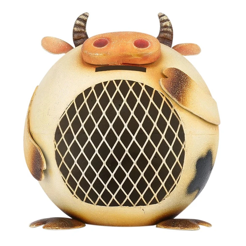 

Фигурки животных, коробка для денег ручной работы, практичное металлическое ремесло, домашний декор, современный стиль, аксессуары для укра...