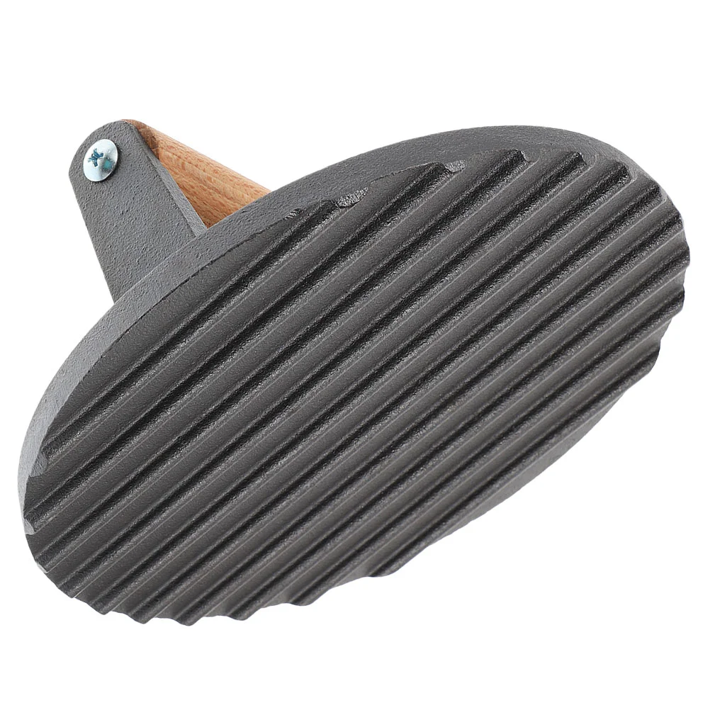 

Fried Steak Burger Press Tool Sandwich Cast Iron Pressing Meat Mold Kitchen Patty Maker