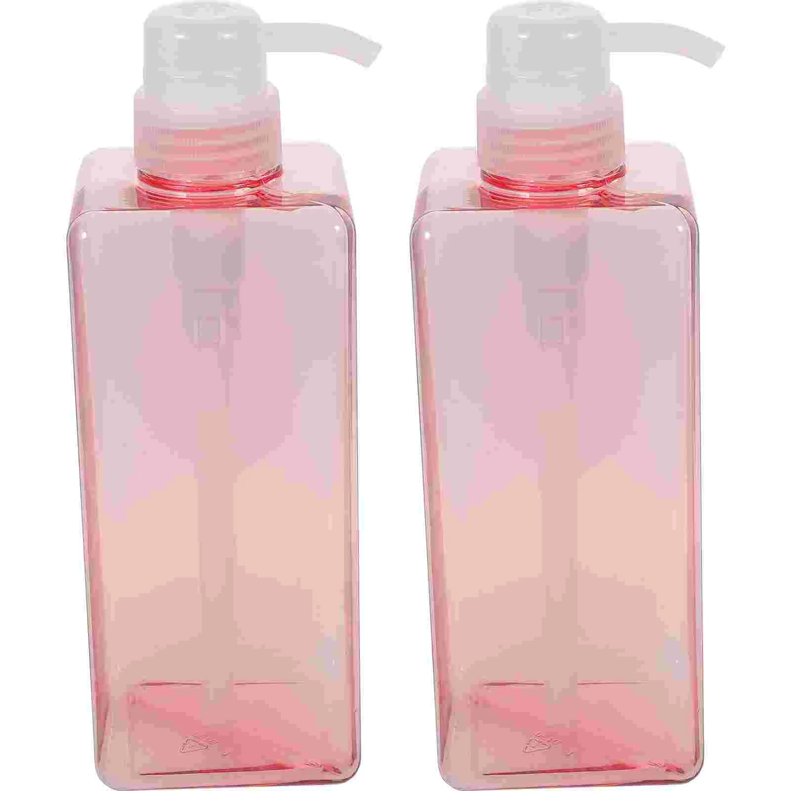 

2 PCS Travel Shampoo Lotion Dispensers Liquid Bottle Hand Wash Large Capacity Pump