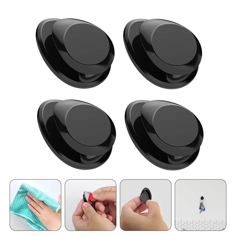 

4 Invisible Car Hooks Multifunctional Vehicle Hanger Creative Car Hooks