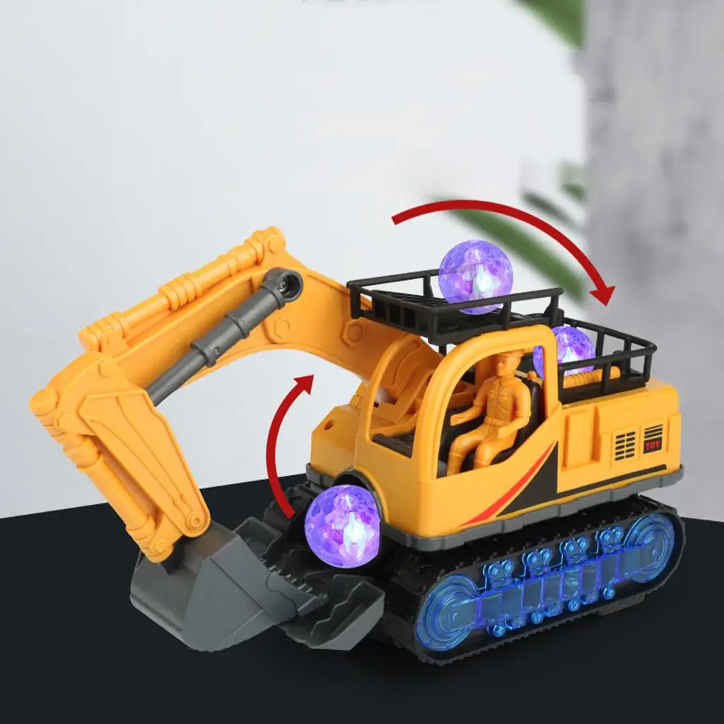 

Musical Construction Favors Yellow Play Vehicles Playset for Holiday Gifts