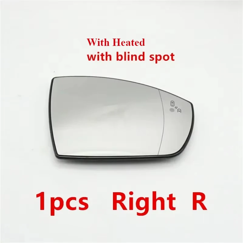 

Для Ford Escape 2013-2016, Kuga 2008-2017: Стеклянная линза бокового зеркала заднего вида с подогревом и функцией мониторинга слепых зон