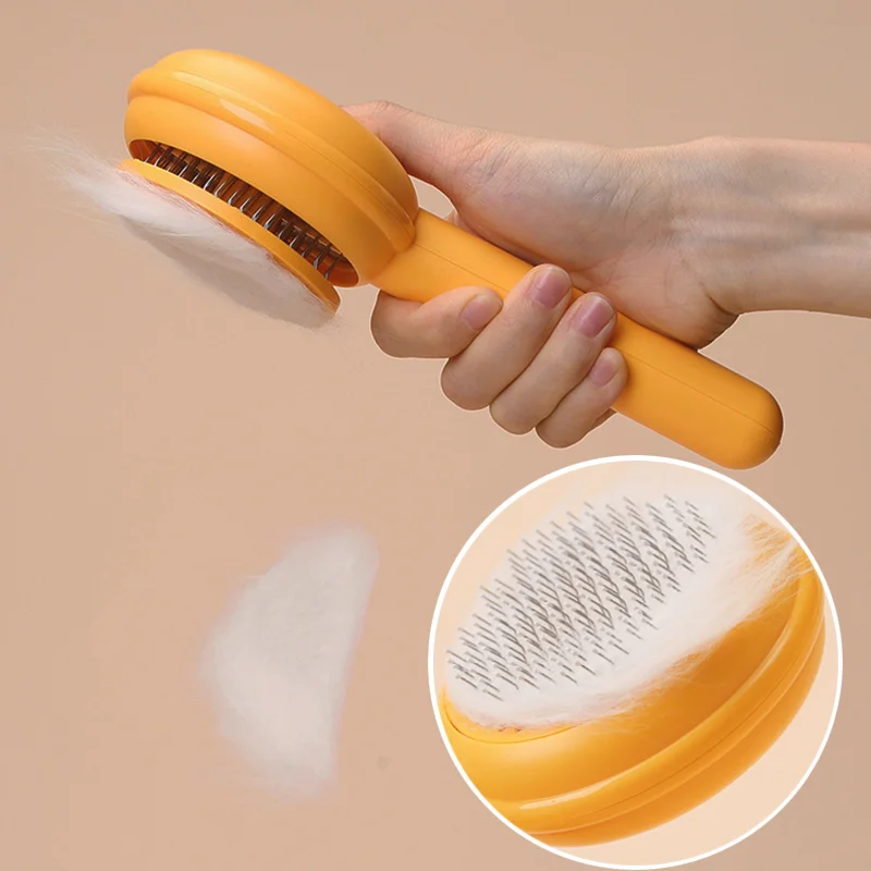

Cat Brush Pet Comb Slicker Brush Remove Hair Grooming Brushes Pet Dematting Comb Beauty Slicker Dog Combs Cat Accessory Supplies