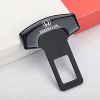 1pcslot quality zinc alloy car seat belt clip safety belt plug for honda logo crv pilot accord civic fit jazz hrv car accessori