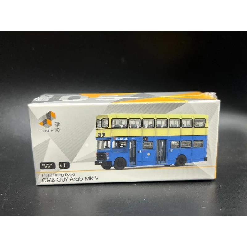 Фото Масштабная модель автобуса Hong Kong Bus Bus05 CMB Kee Arabian Type 5 North Point 41 (1:110), литая под давлением, из сплава №1