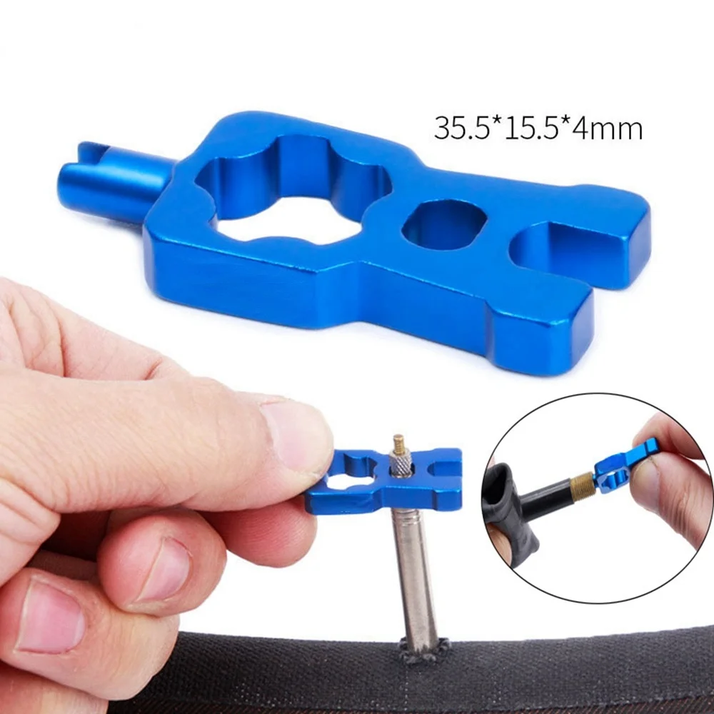 

4 IN 1 Portable Bicycle Valve Wrench Multifunction Schrader/Presta Valve Core Disassembly Installation Tools For MTB Road Bike