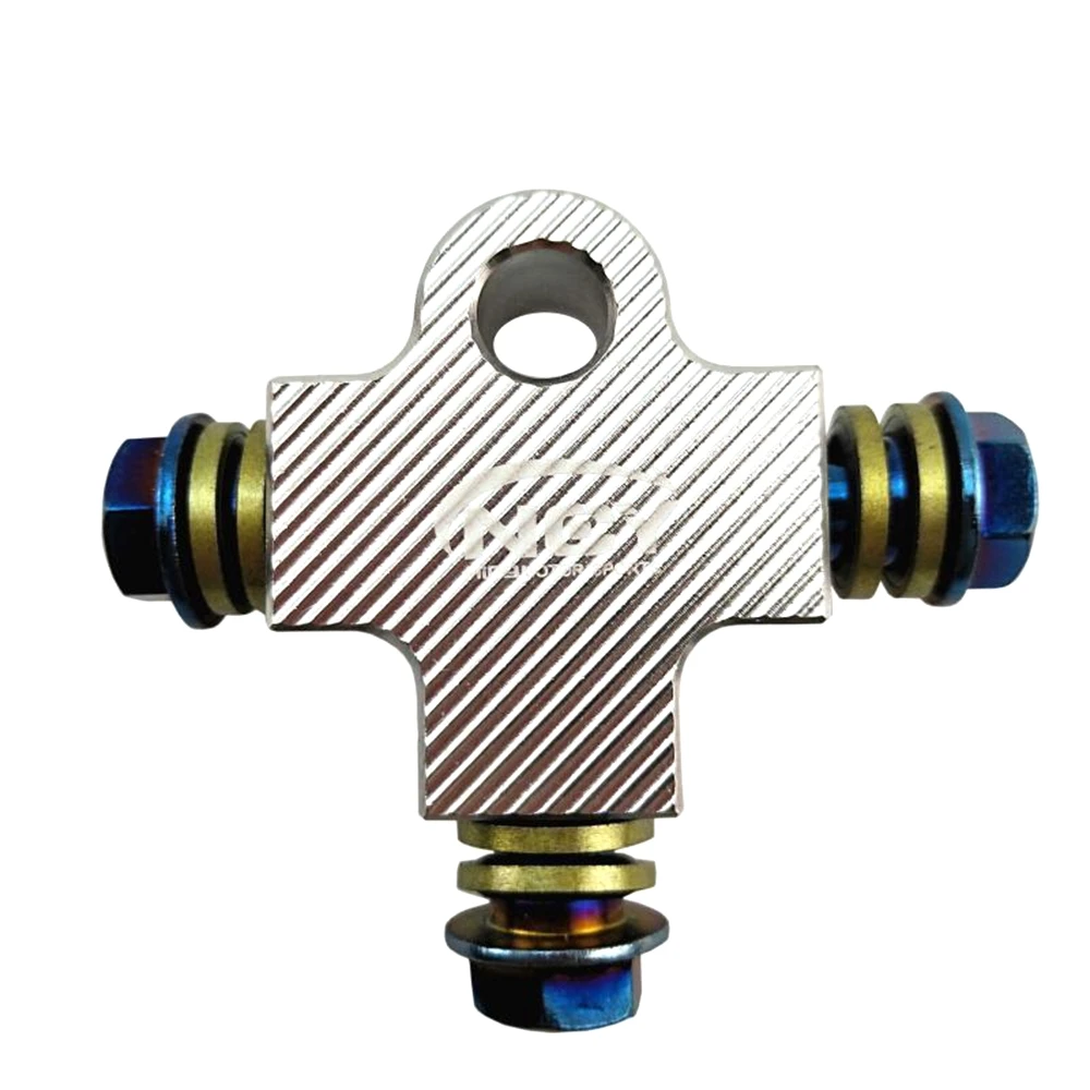 

Гидравлический тормозной шланг для мотоцикла, масляный шланг, тройник, фитинг, тройник, разъем для грязевого велосипеда, квадроцикла, тормозная система, 3-ходовой адаптер