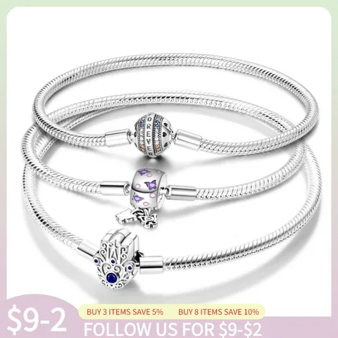 CodeMonkey, 100% стерлинговое серебро 925 пробы, браслет в форме сердца, подходит для оригинальных бусин, подвески, ювелирные изделия «сделай сам», подарок для женщин, CMB083