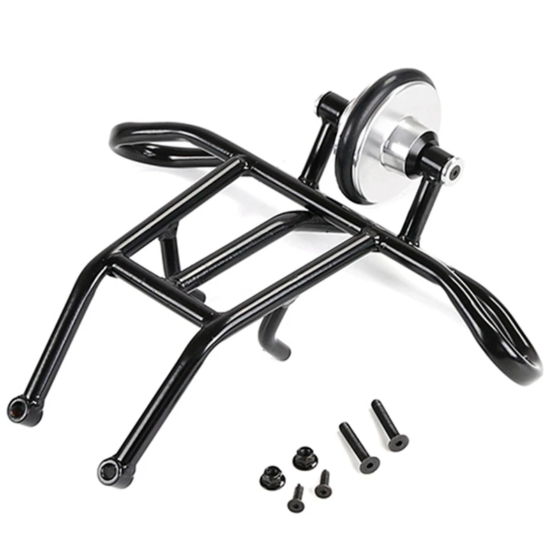 

Metal Rear Anti-Collision Integrated Single Tail Wheel Kit For 1/5 HPI ROFUN ROVAN KM BAJA 5B 5T 5SC RC CAR PARTS