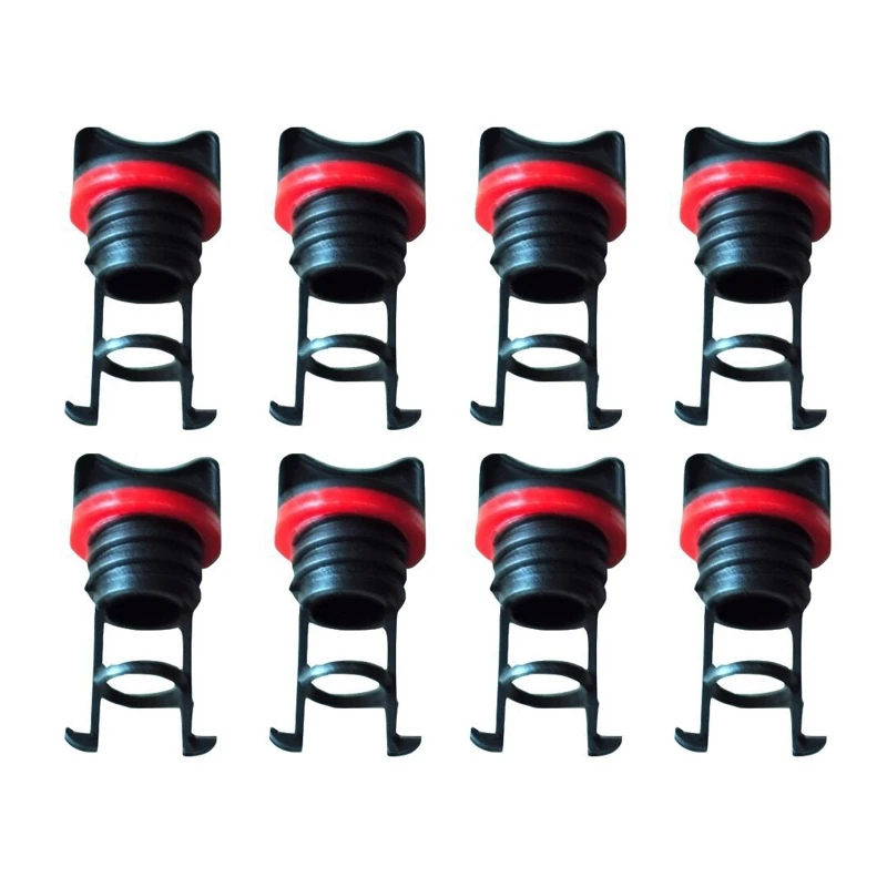 

A2UF 2/8/4/12 Pcs Nylon Kayak Drain Plug Boat Scupper Plug Canoe Boat Hull Thread Drain Plug Drain Stoppers Kayak Accessories