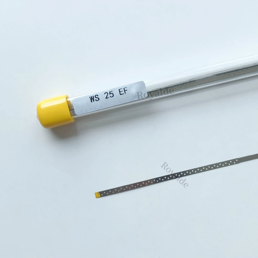 

Dental Stainless Metal Polishing Finishing Strips Single Strip 2.5mm Narrow Yellow