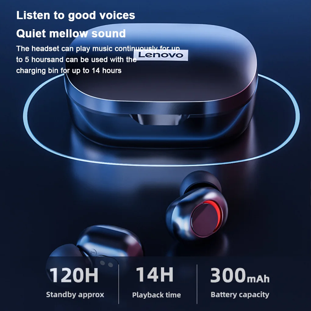 

Originele Lenovo PD1X Tws Oortelefoon Draadloze Bluetooth 5.0 Hoofdtelefoon Gaming Sport Headsets Ruisonderdrukking Oordopjes