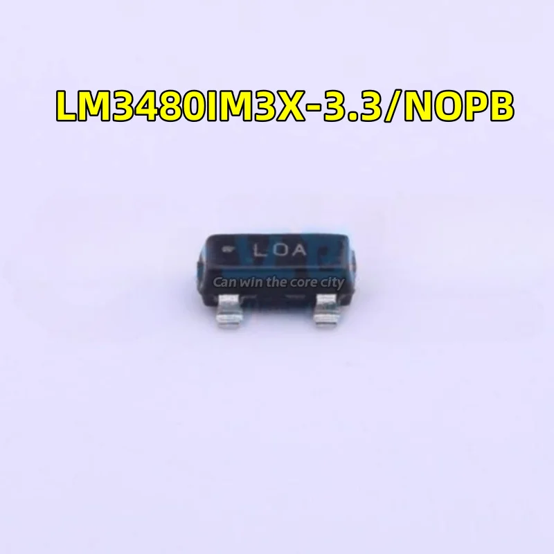 50 шт./лот LM3480IM3X LM3480IM3X-3.3/NOPB SOT23-3 экранная печать LOA LV дифференциальный регулятор