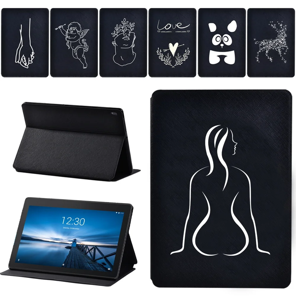 

Funda Case for Lenovo Tab M10 FHD Plus TB-X606F/X/Tab E10 TB-X104F Tablet Case Luxury PU Leather Tab M10 TB-X605F/TB-X505