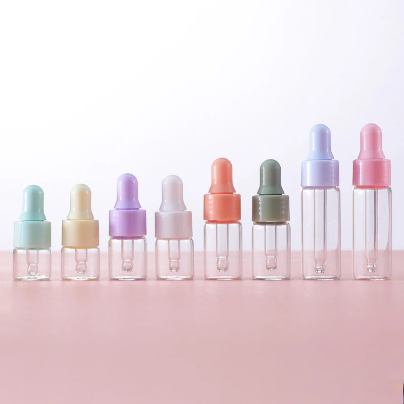 7 шт. портативный многоразовый мини-бутылка-капельница набор 1/2/3/5 мл пустые