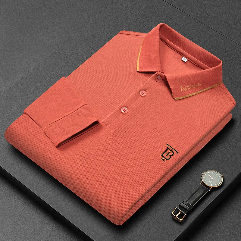 

Autumn Handsome Youth Sweater Solid Color Long Sleeved Knitted Shirt Men's Fashion Temperament Korean Version Casual Slimming