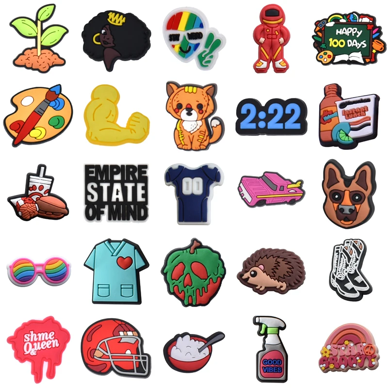 

Decorations for Crocs Para Pins Set Jeans Shoes Accessories Packs Shoe Charms Boy Kids Wholesale Bulk Men Women Charm Girl Gifts