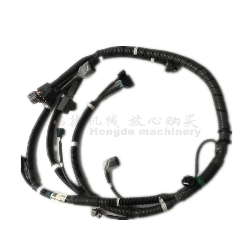 

Free shipping For 4JJ1 JCB130 160 180 Sumitomo SH120 excavator engine injector computer board wiring harness