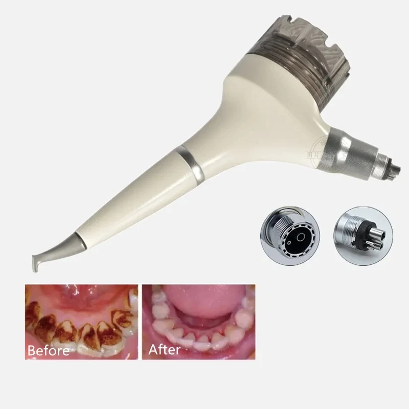 

Dental Prophy Jet Polisher Handpiece Sandblasting Sandblaster Anti Suction Teeth Polishing Air Prophy Dentistry Tools