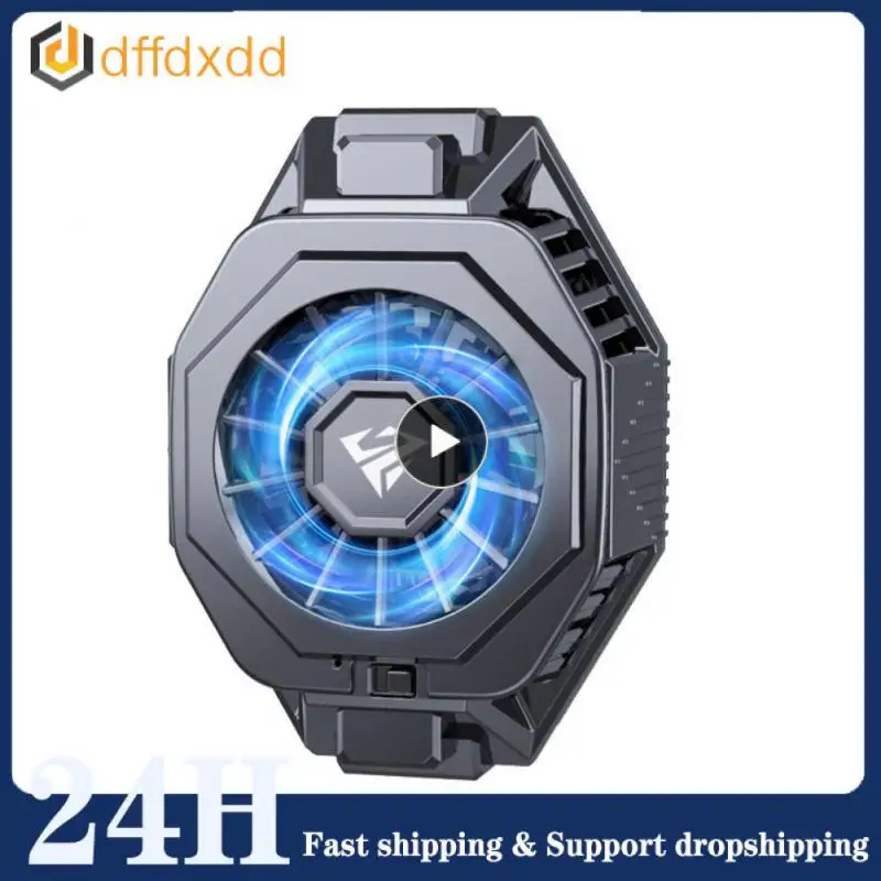 

Mini Cooling Clip Heat Dissipation And Back Clip Refrigeration Portable Smart Phone Cooling Fan Cell Phone Cool Heat Sink Silent