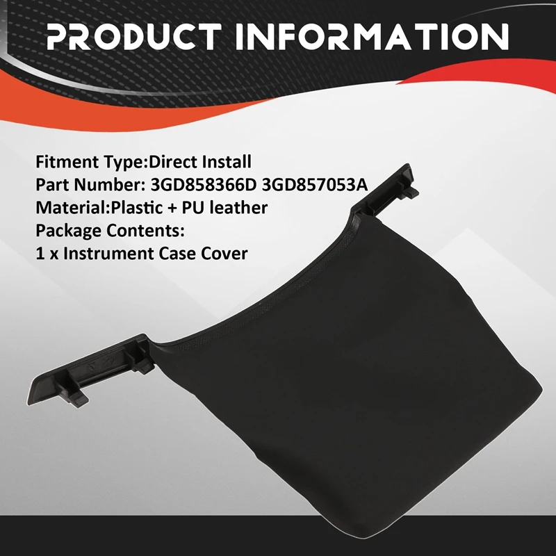 Рамка для виртуальной приборной панели с ЖК-экраном Volkswagen Passat B8 8 5 3GD857053A 3GD858366D