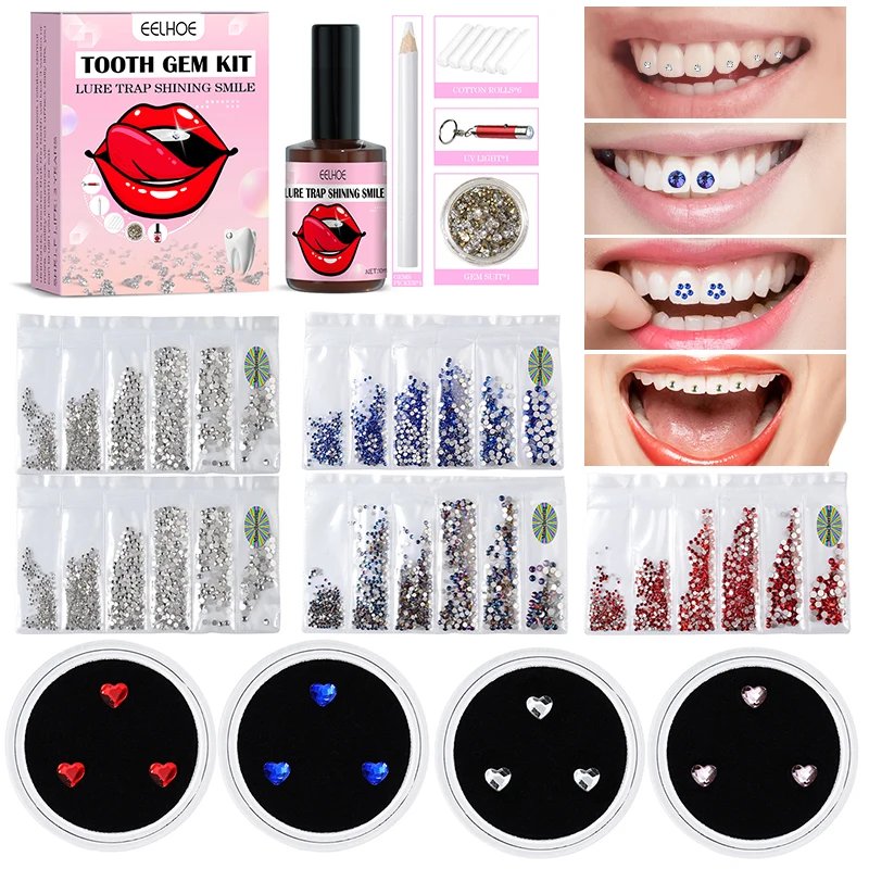 

1 Набор драгоценных камней с зубьями, драгоценные камни, Кристальные зубы, ювелирные изделия, красивая белая искусственная фотография, сдел...