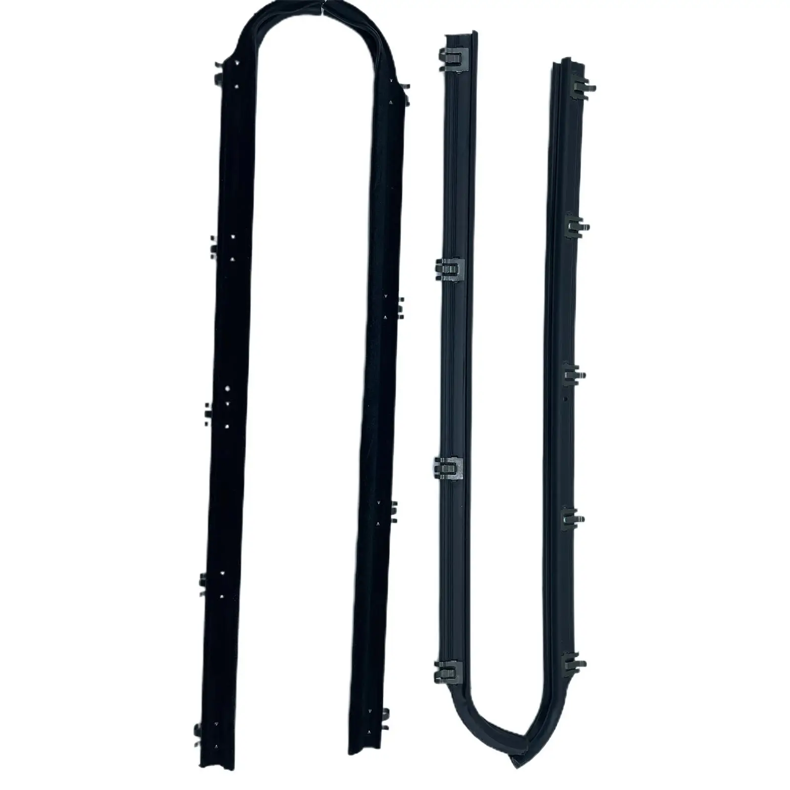 

4 Pieces Door Window Sweep Weatherstrip Kit Felts Seals AM-41543318 Fit for Ford Bronco Truck