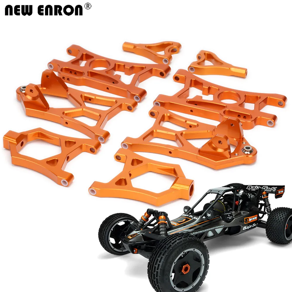 

NEW ENRON Aluminum Alloy Front Lower Suspension Arm (L/R) 85400 85402 Upgrade Parts for RC 1/5 HPI 5T 2.0 5SC SS 5B Flux 5R 1970