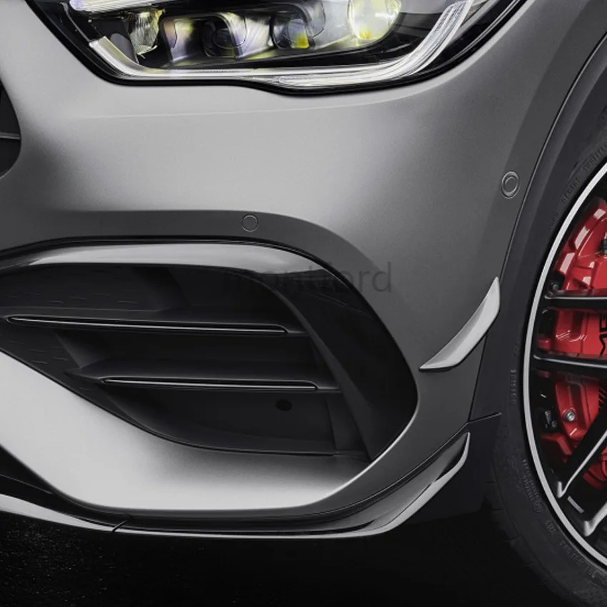 

5Pcs Front Bumper Lip for Mercedes Benz 2020-2024 GLA H247 GLA200 GLA250 GLA35 GLA45 AMG LINE Splitter Canards Air Vent Cover