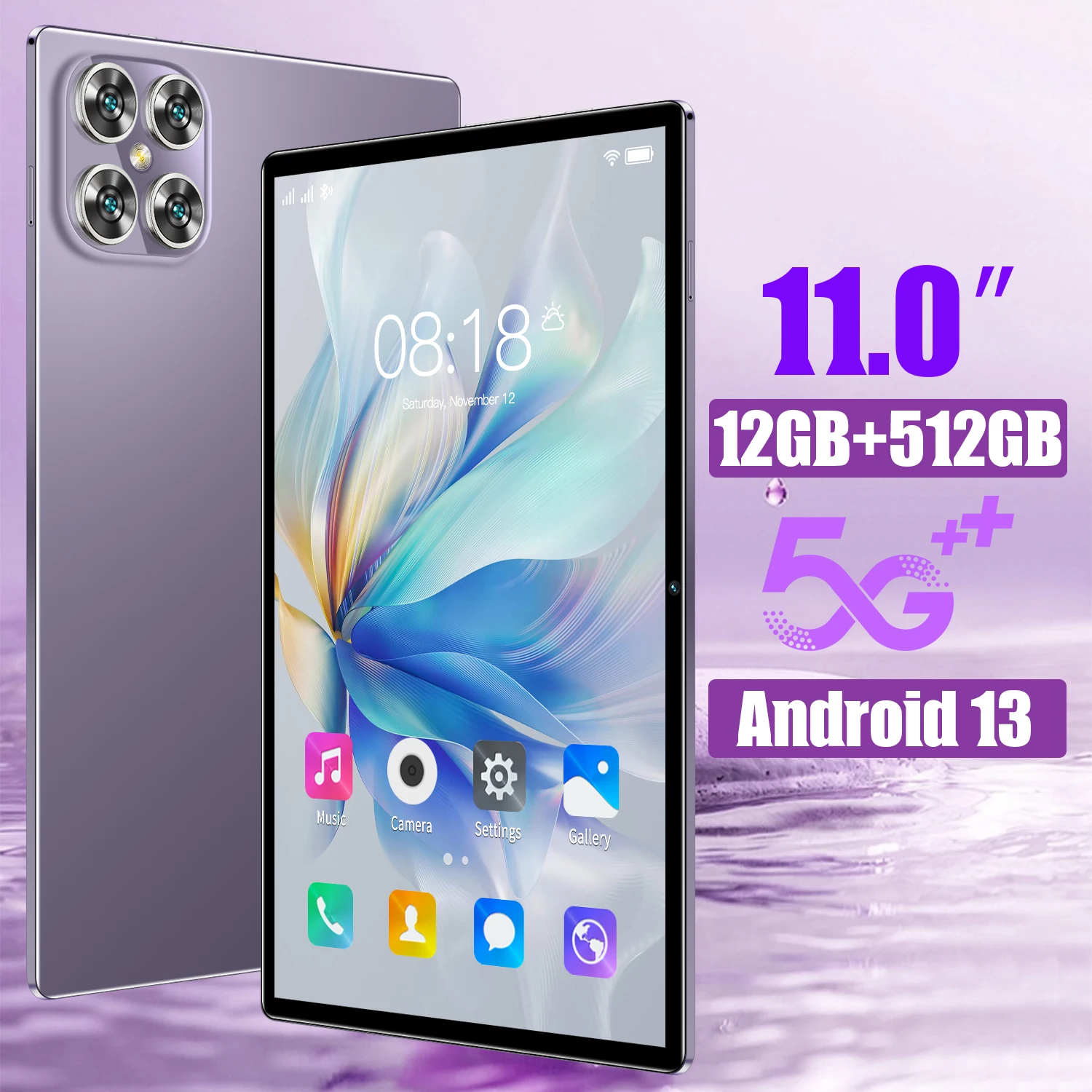 K11 Игровой планшет Система Android 13 11-дюймовый HD-экран Двойная SIM-карта Двойной режим