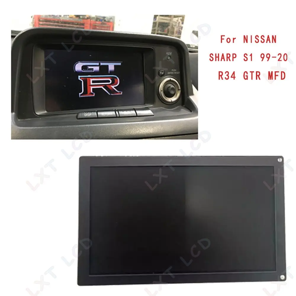 Фото ЖК-экран для NISSAN SHARP S1 99 ~ 20, для TOSHIBA S2, позже 2000 г., многофункциональный, оригинальный, совместимый №3