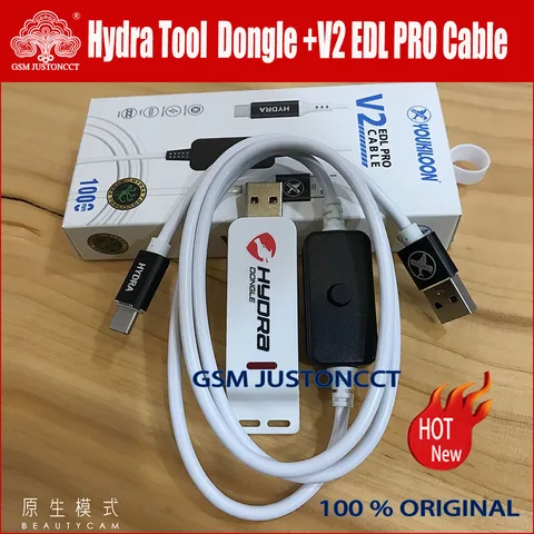 Новинка 2023, оригинальный USB-кабель HYDRA DONGLE и Hydra V2 EDL Pro Type-C для всех инструментов HYDRA, программное обеспечение