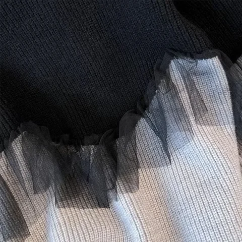 Neploe Оверсайз Свитер Полиэстер Женщины