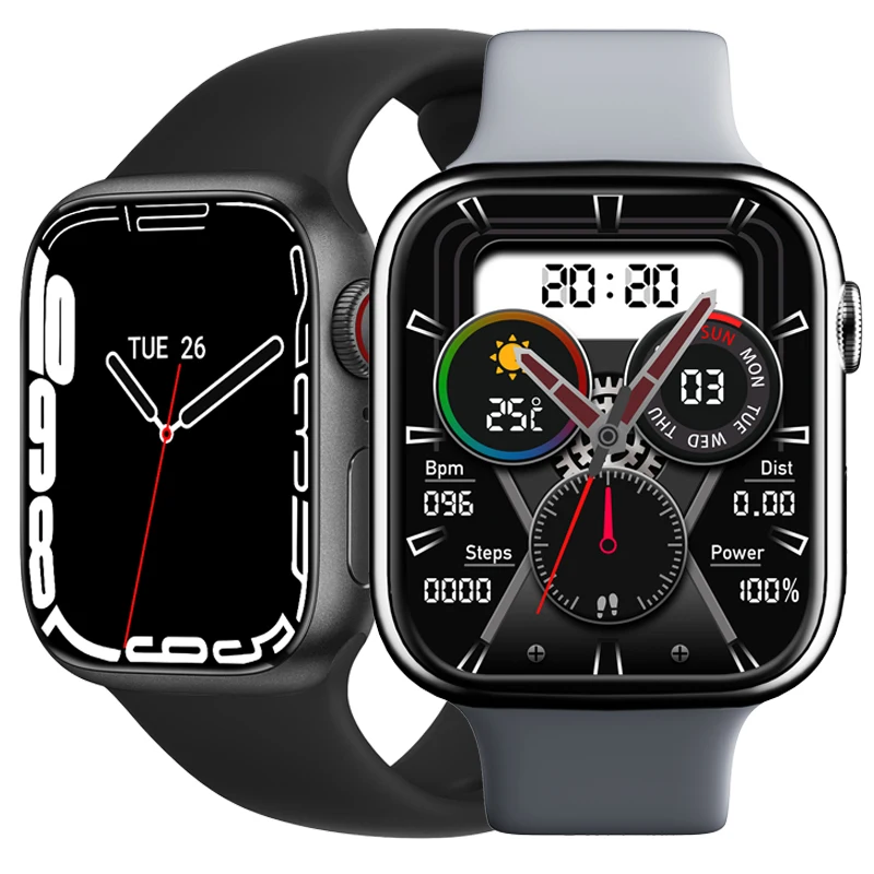 

5pcs 2.0 inch Newest Series 7 Smart Watch Remote NFC GPS Sports Fitness Waterproof Smartwatch For Men Women WS007 PK W27 W37 DT7