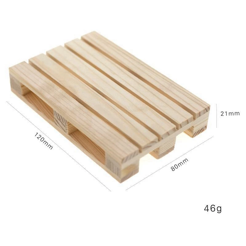 6 шт. декоративные деревянные поддоны 1/10x80 мм для радиоуправляемого гусеничного