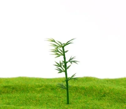 

20 Шт., Набор Миниатюрных Пластиковых Моделей, Пейзаж, Бамбуковое Дерево, Песочный Стол, Декоративные Аксессуары