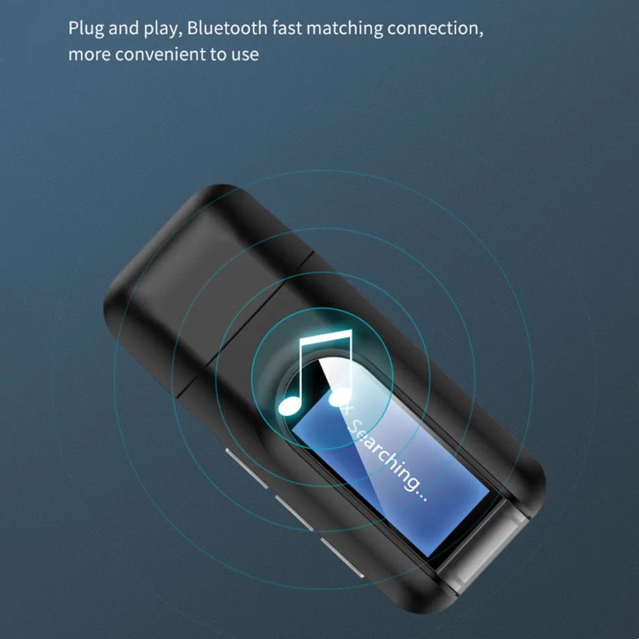 USB Bluetooth 5 0 аудио приемник передатчик 3 мм AUX разъем RCA беспроводной адаптер без