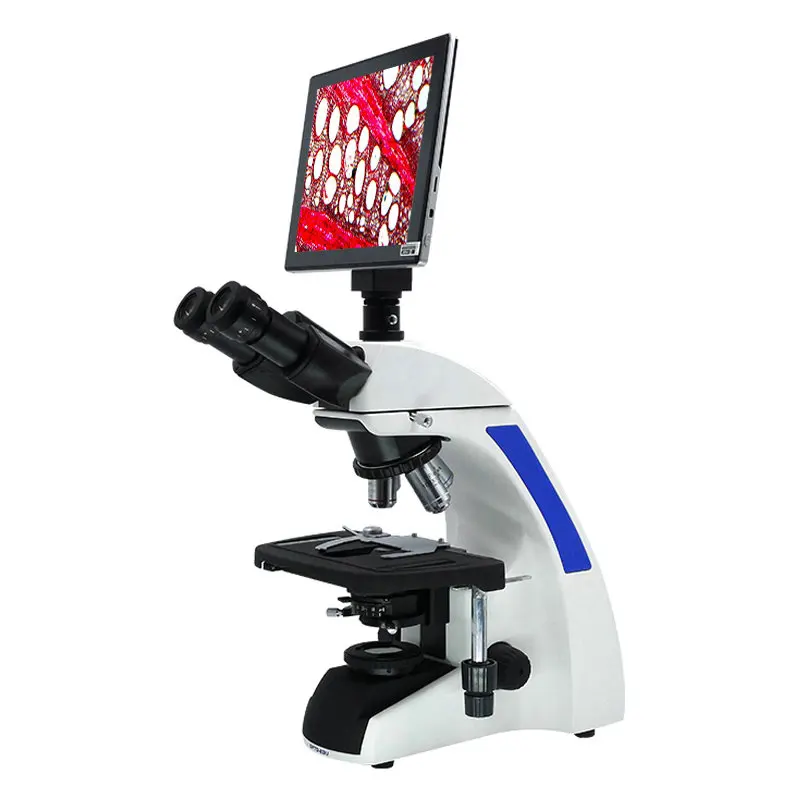 

9.7 Inch LCD Display Digital Lab Microscope Laboratory Biological Binocular Microscope Price