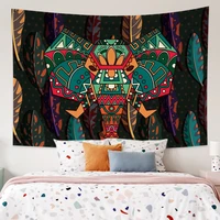 bohemia india elephant tapestry mandala hippie divination aesthetics witchcraft boho art wall hanging living room decor blanket