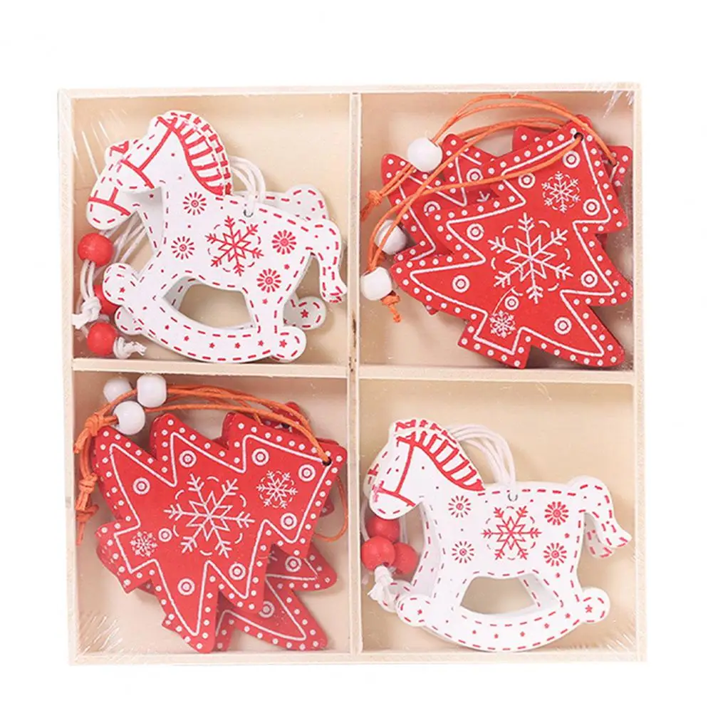 

12 шт./набор, декоративные подвески для рождественской елки