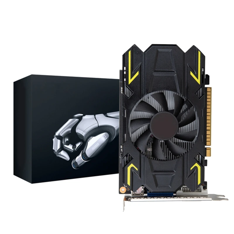 

Графическая карта для компьютера GTX650 2 ГБ GDDR5 128 бит PCIE 3,0 HDMI-совместимый интерфейс + VGA + DVI с одним охлаждающим вентилятором