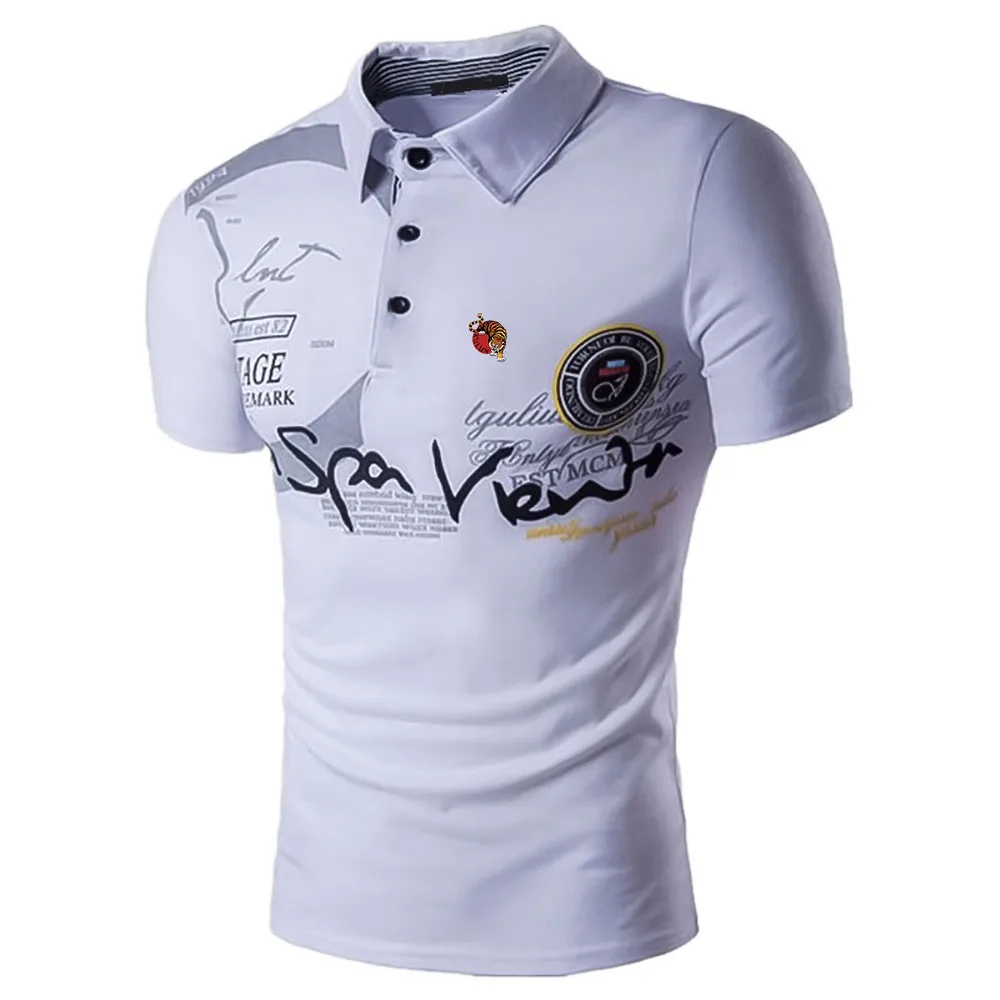 

Summer Men Fashion and Casual Short Sleeve Polo Shirt